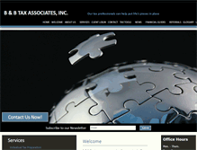 Tablet Screenshot of bbtax.net